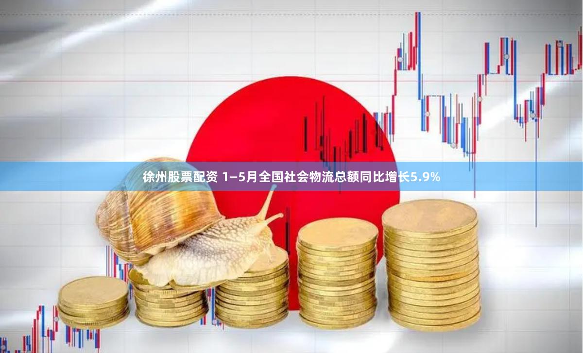 徐州股票配资 1—5月全国社会物流总额同比增长5.9%