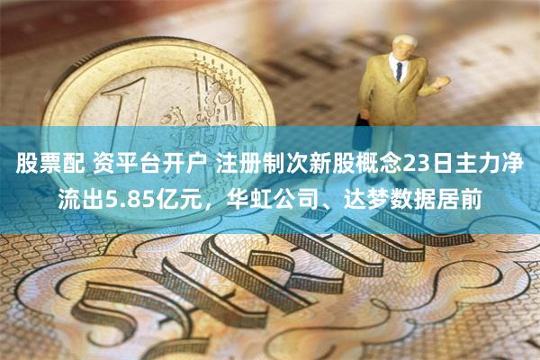 股票配 资平台开户 注册制次新股概念23日主力净流出5.85亿元，华虹公司、达梦数据居前