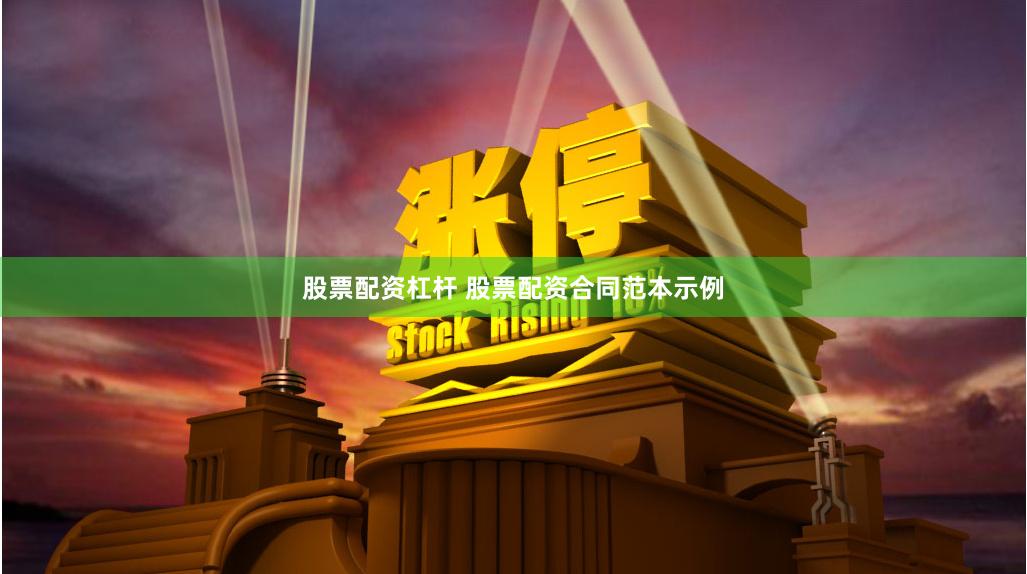 股票配资杠杆 股票配资合同范本示例