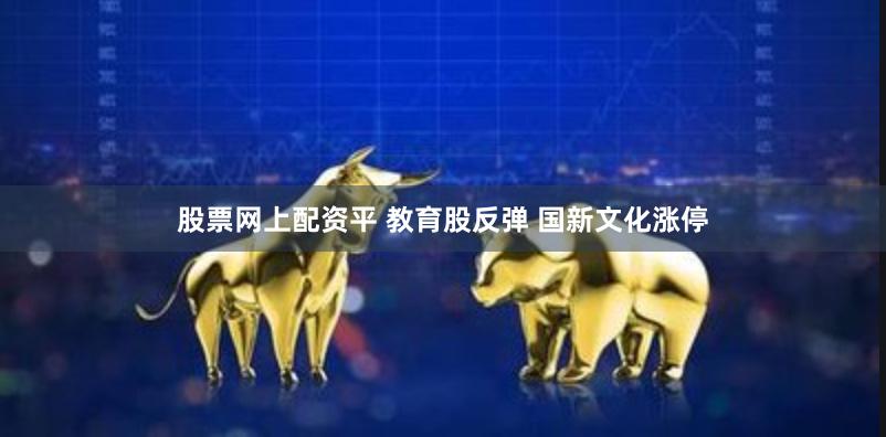 股票网上配资平 教育股反弹 国新文化涨停
