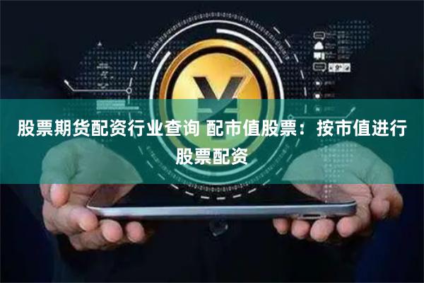 股票期货配资行业查询 配市值股票：按市值进行股票配资